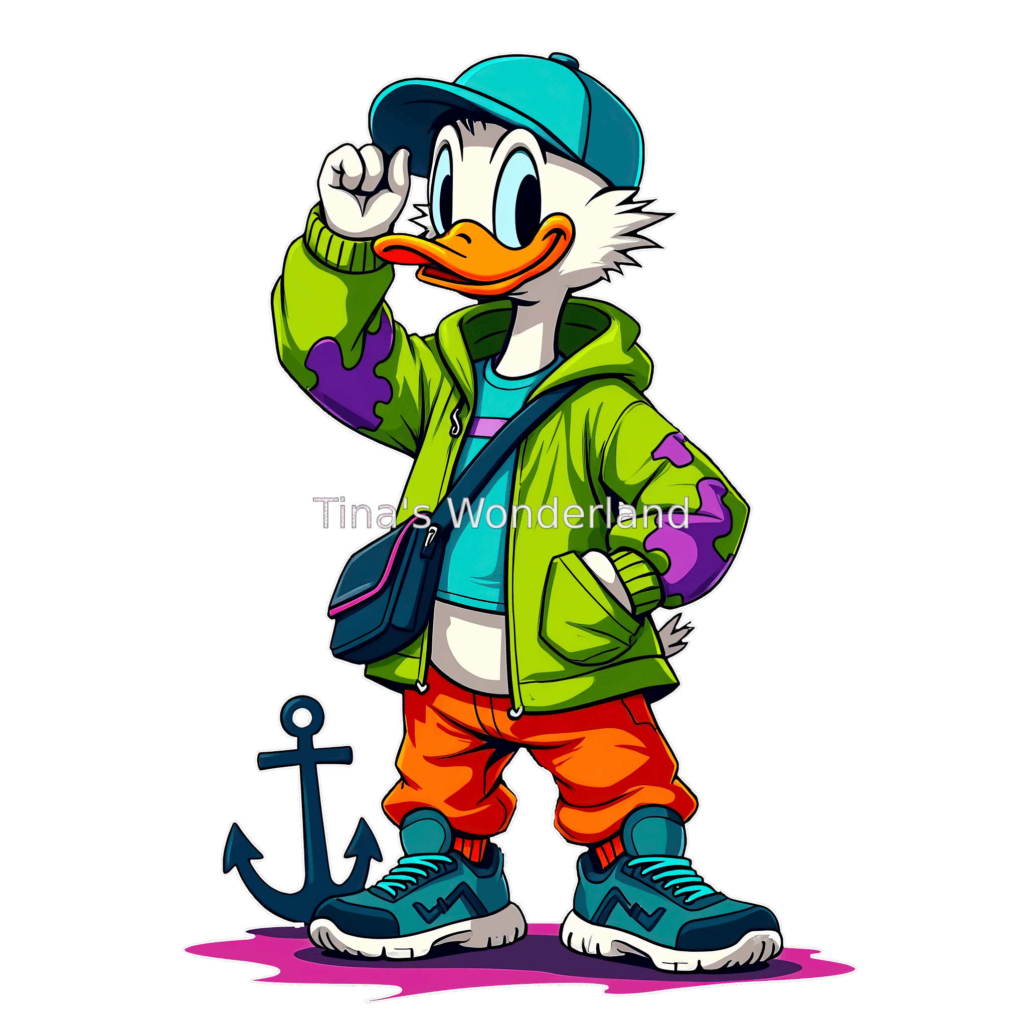 CARTOON 11 custom tumbler design