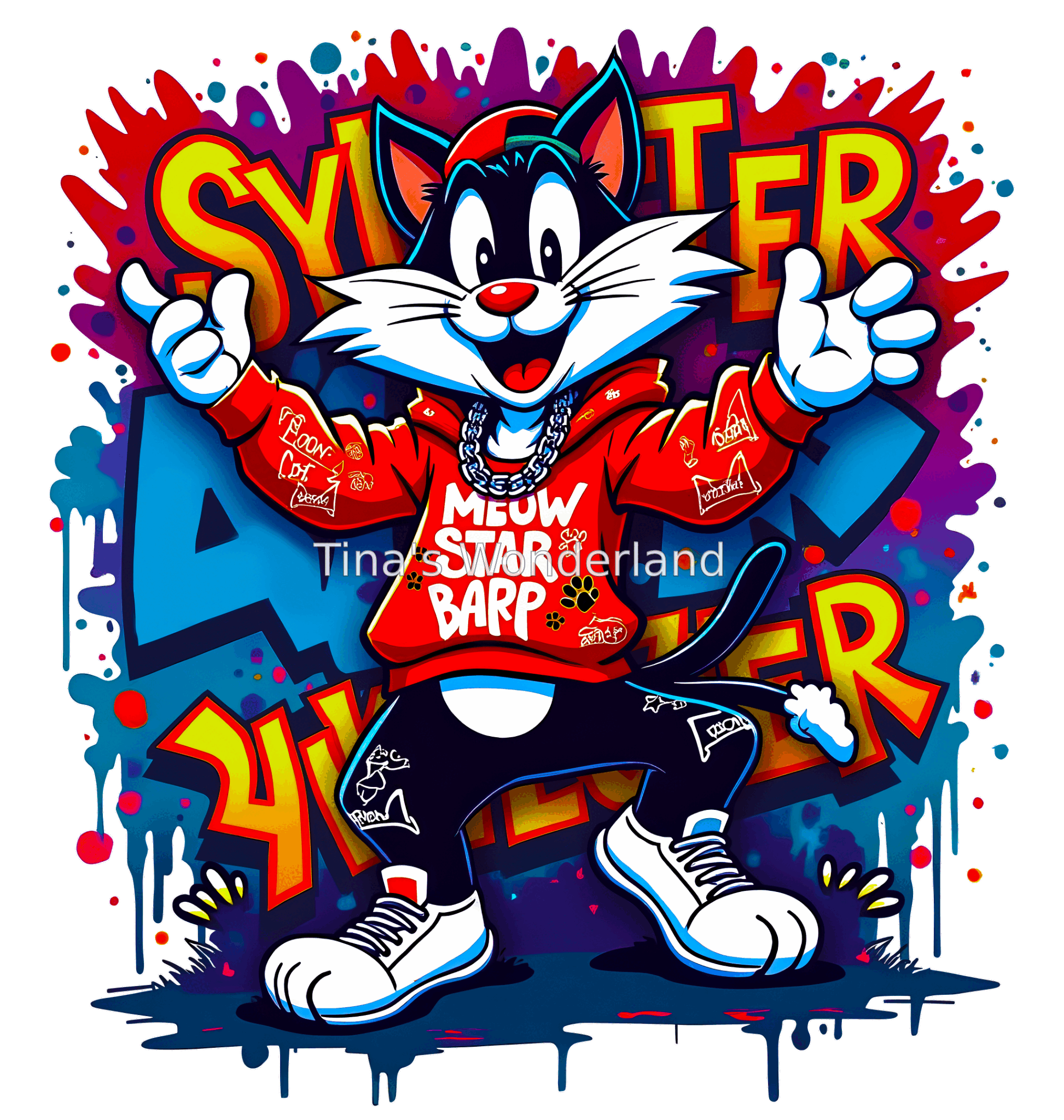 CARTOON 15 custom tumbler design