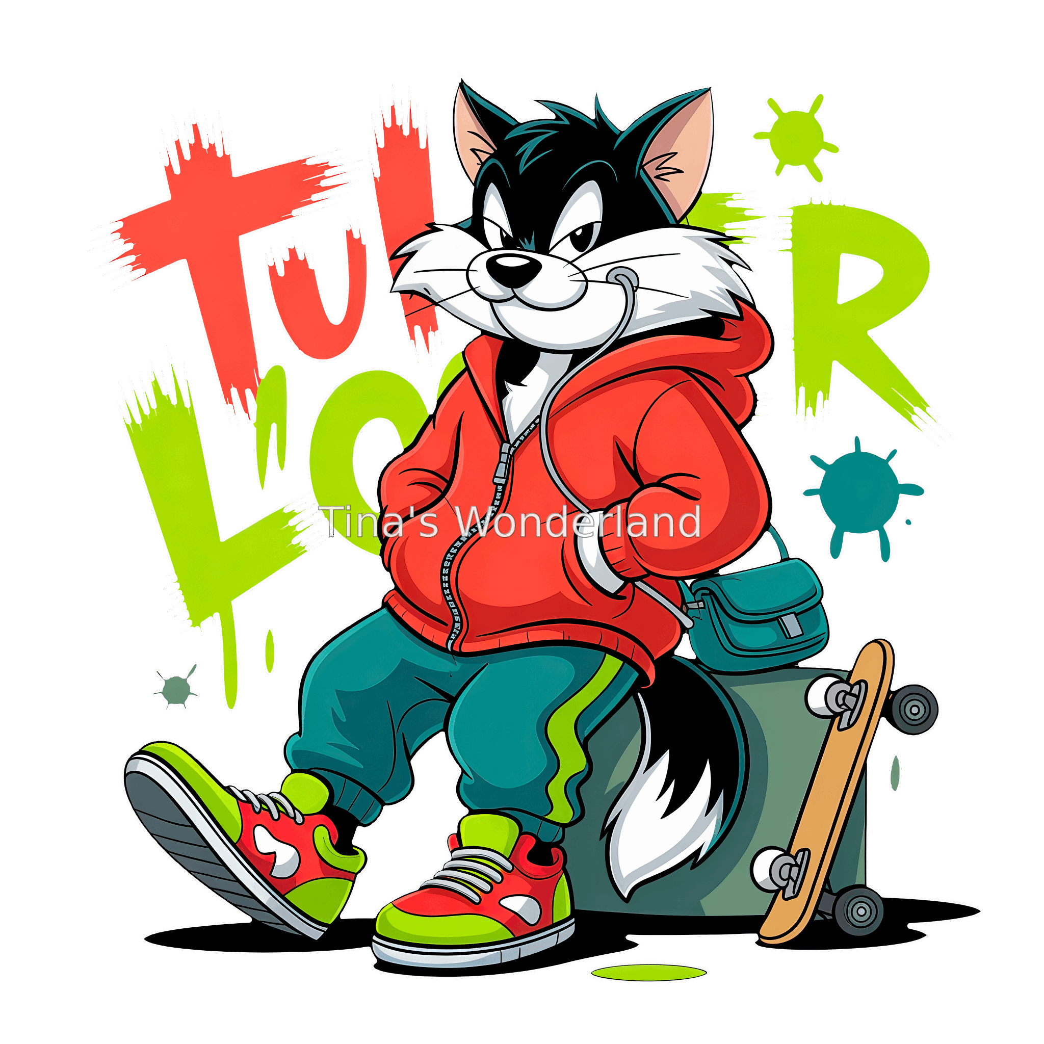 CARTOON 25 custom tumbler design