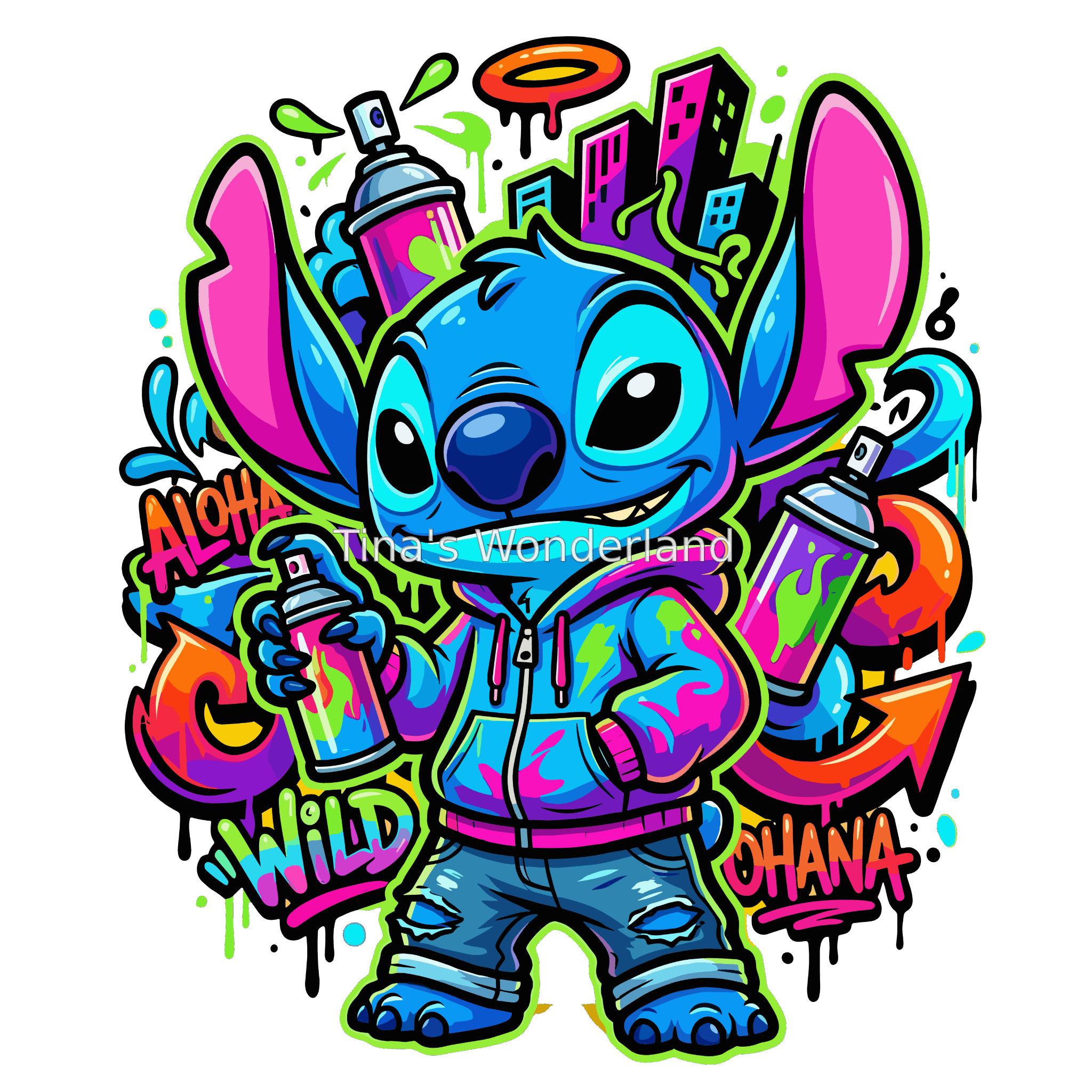 CARTOON 32 custom tumbler design