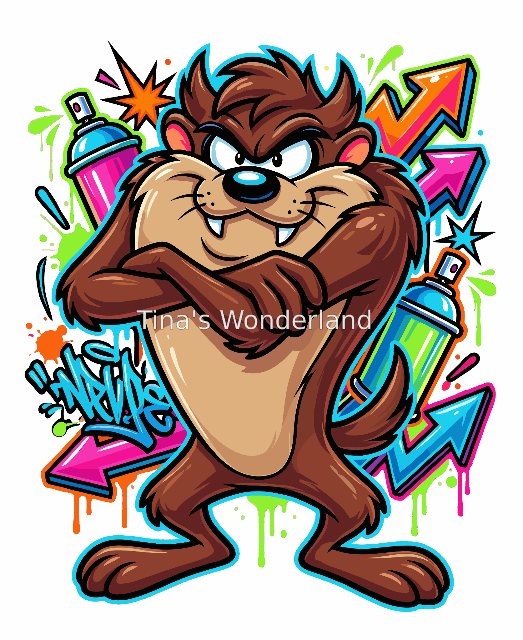 CARTOON 36 custom tumbler design